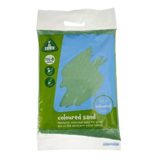 Early Learing Center Sand 5KG Green