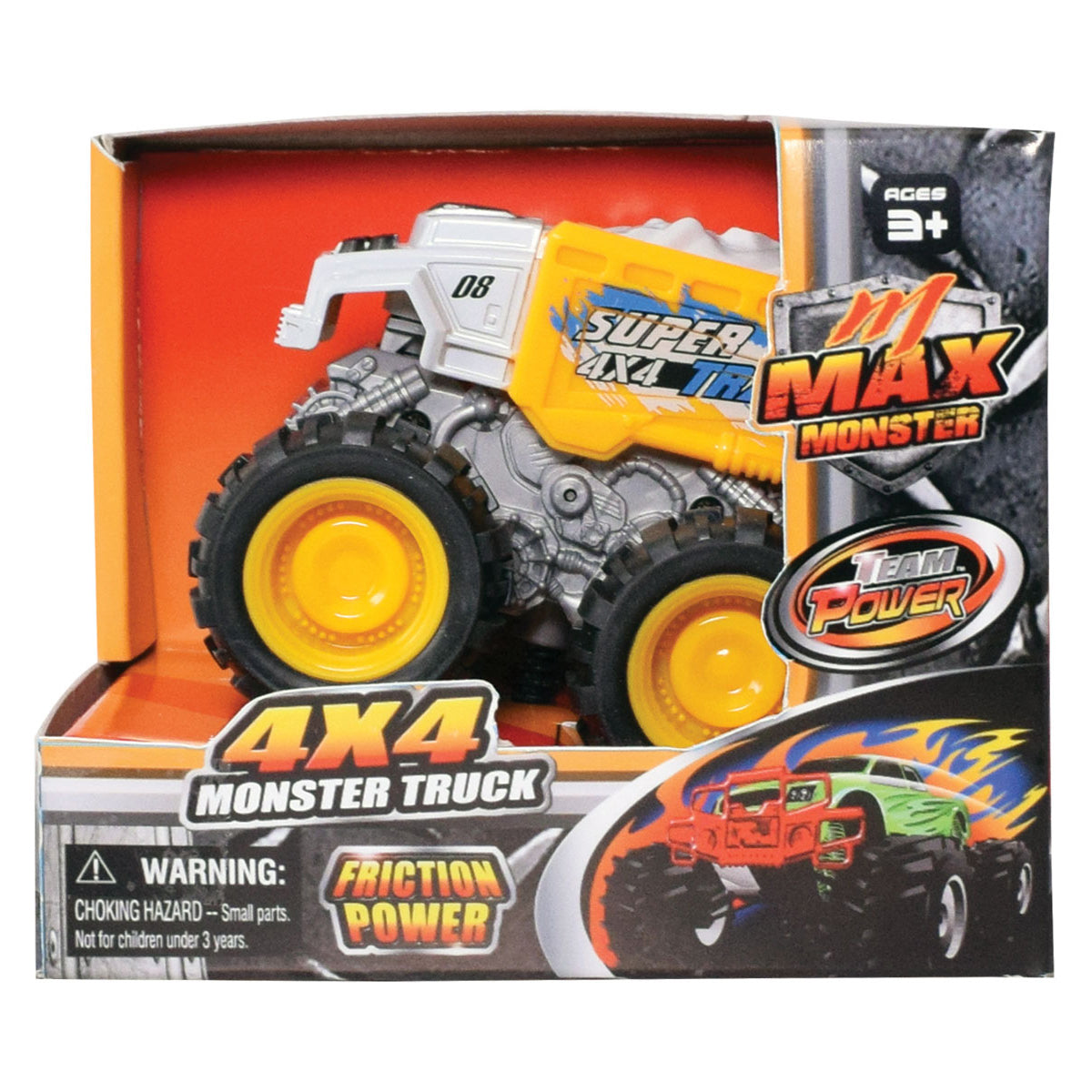 Team Power Max 9cm Monster Truck (Styles Vary)