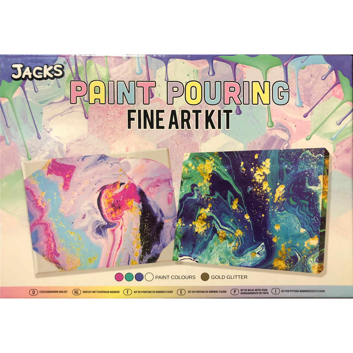 Paint Pouring Fine Art Kit