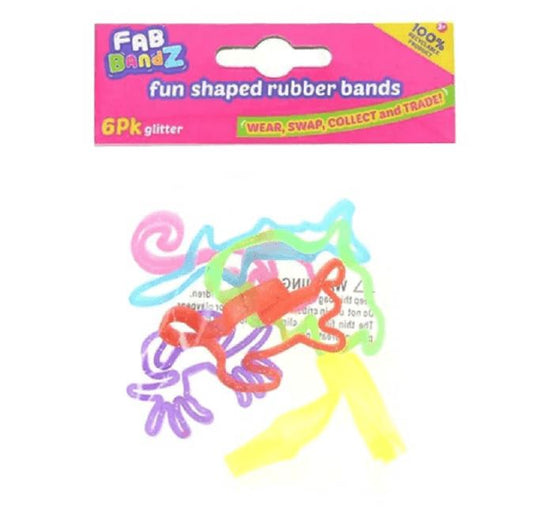 Glitter Fab Bandz 6 Pack