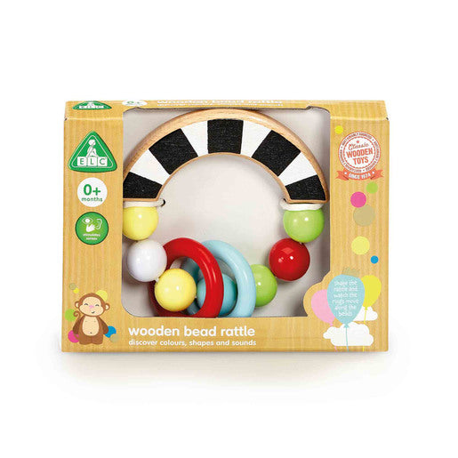 Early Learning Centre Wooden Bead Rattle