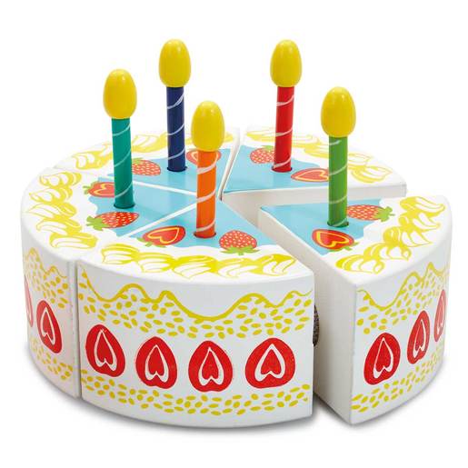 Early Learning Centre Wooden Birthday Cake
