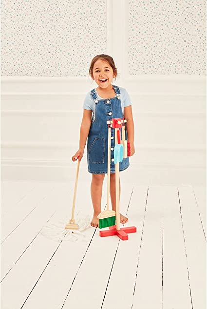 Early Learning Centre Wooden Deluxe Cleaning Playset