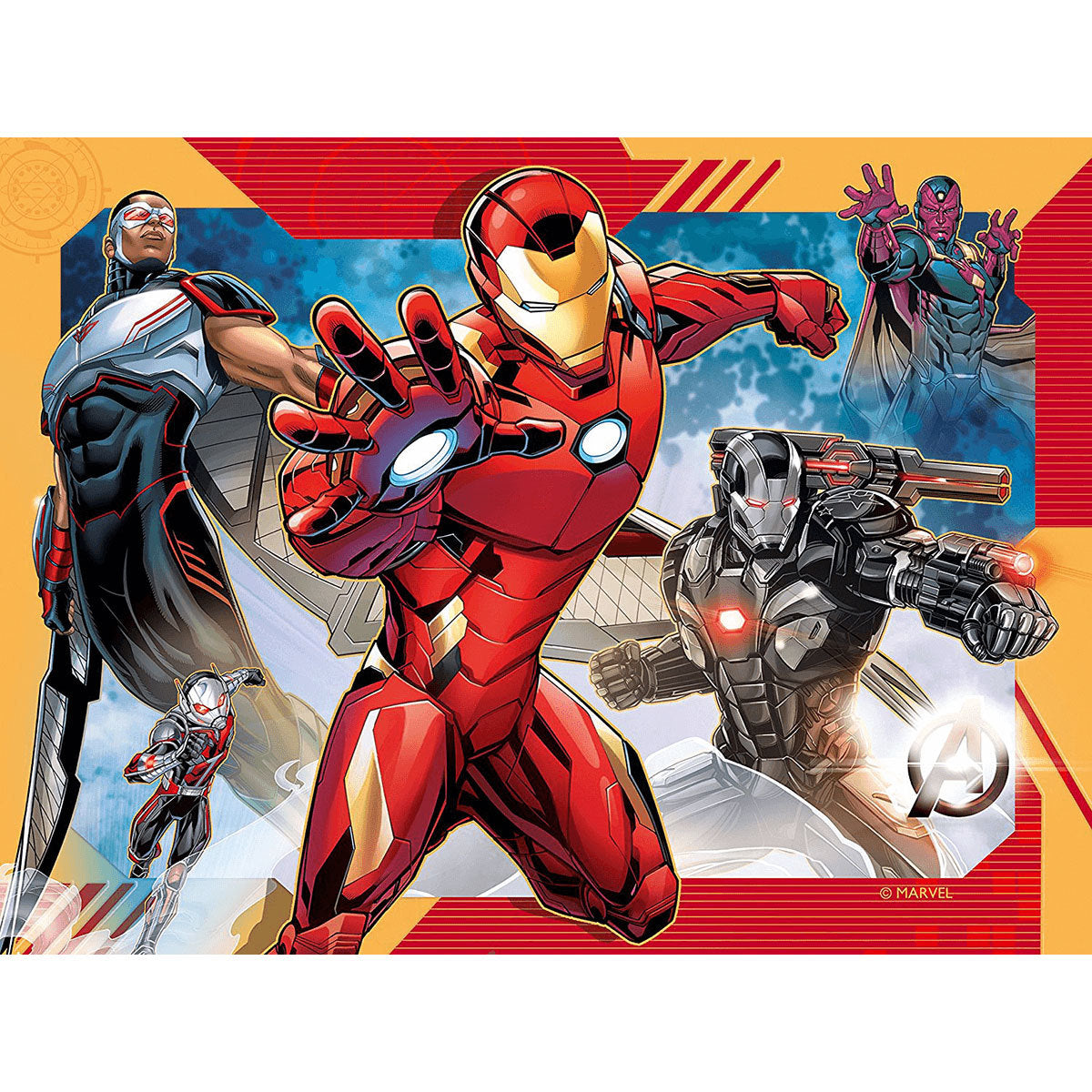 Ravensburger 4 in a Box Jigsaw Puzzles - Marvel Avengers