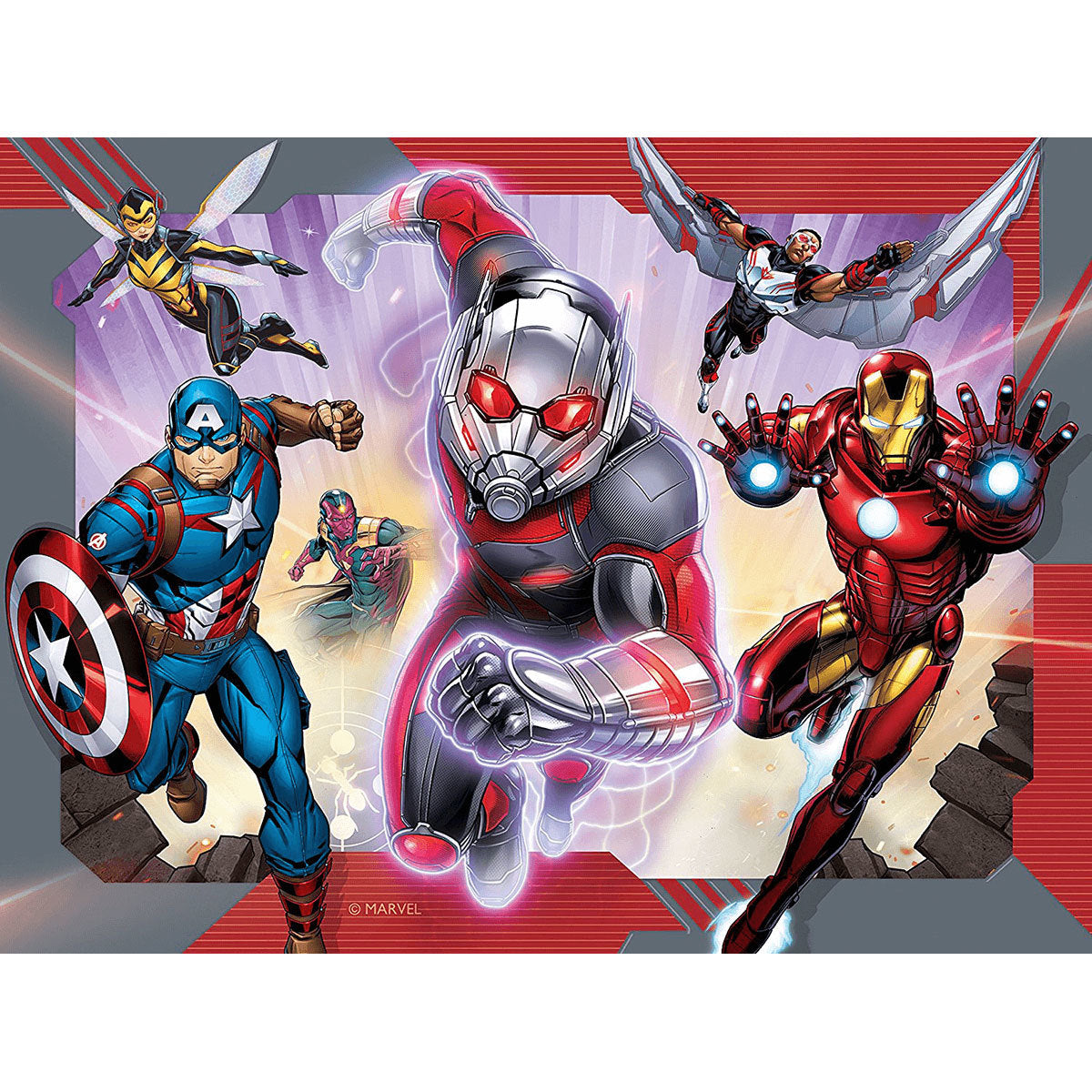 Ravensburger 4 in a Box Jigsaw Puzzles - Marvel Avengers