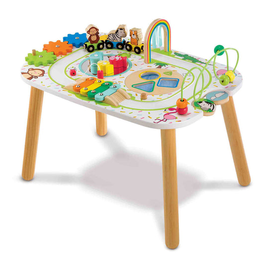 Early Learning Centre Wooden Activity Train Table