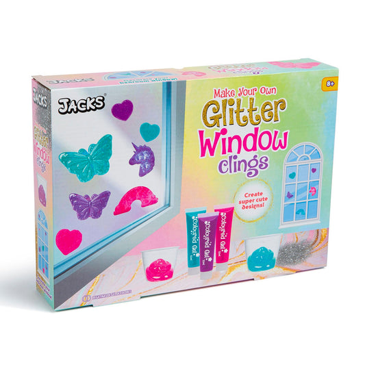 Jack's Create Your Own Glitter Clings Set