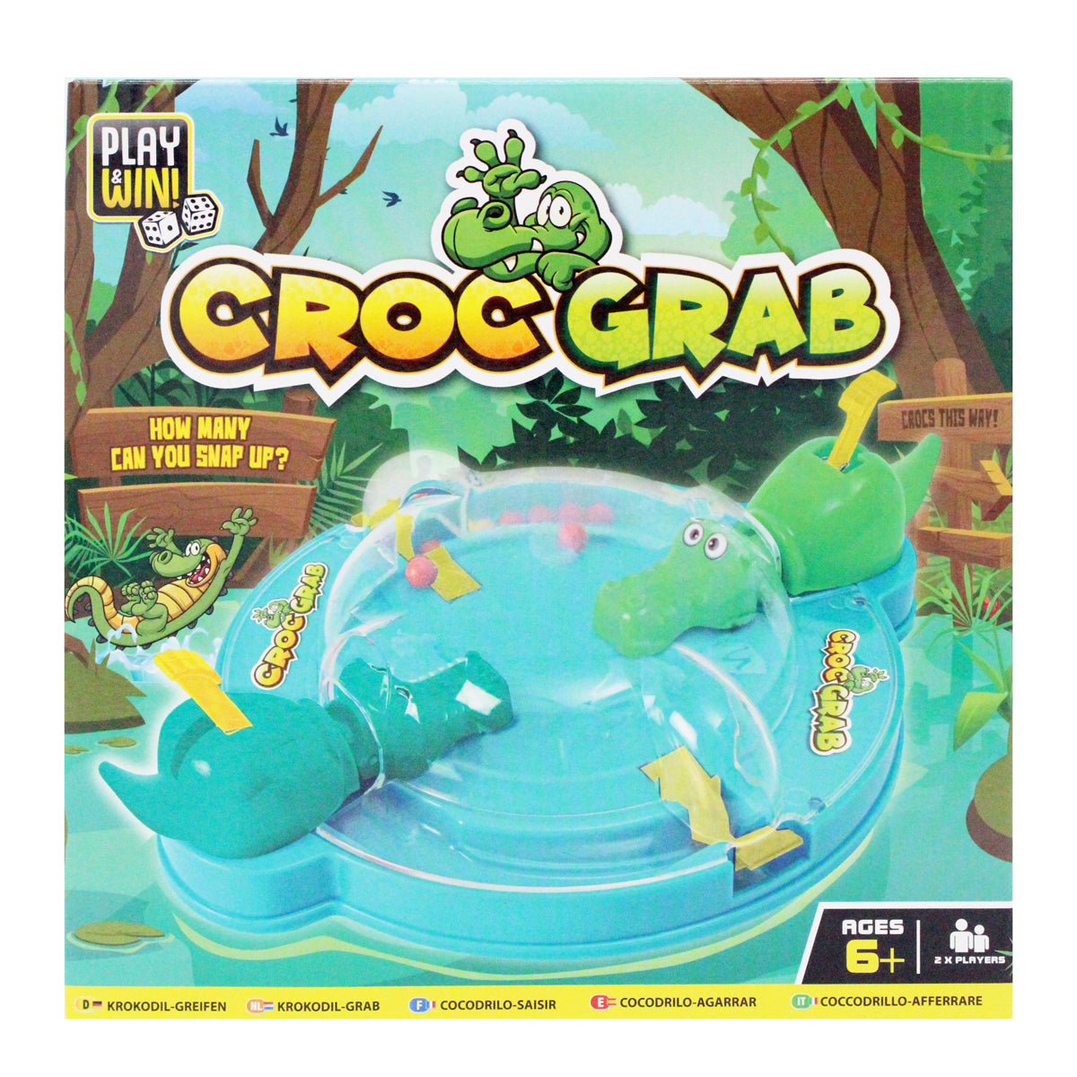 Play & Win Croc Grab Travel Game – The Entertainer Pakistan