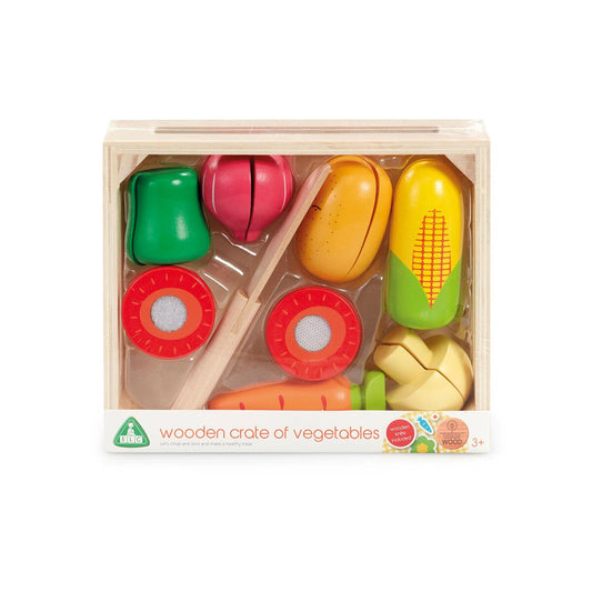Early Learning Centre Wooden Crate of Vegetables
