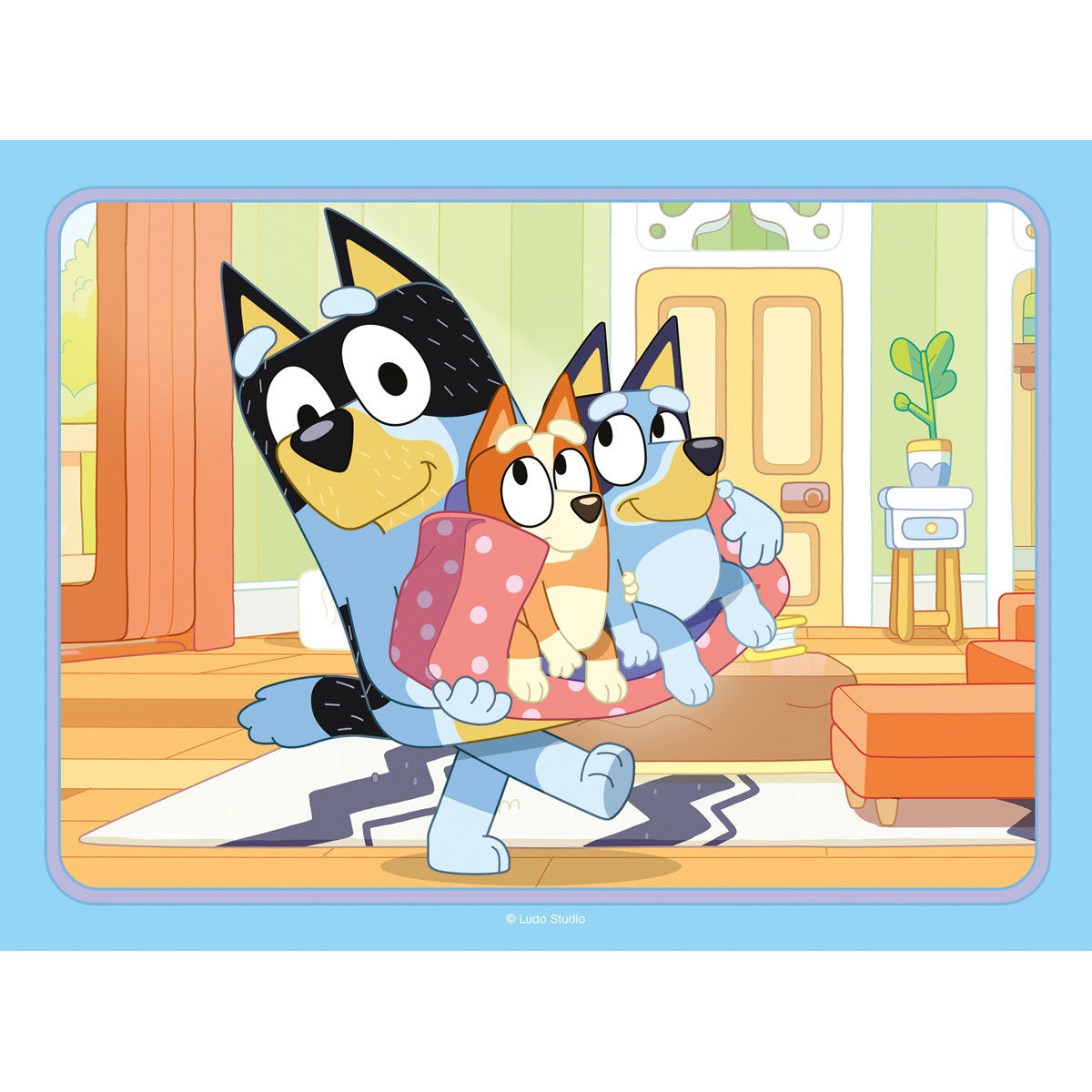 Ravensburger 4 in A Box Puzzles - Bluey