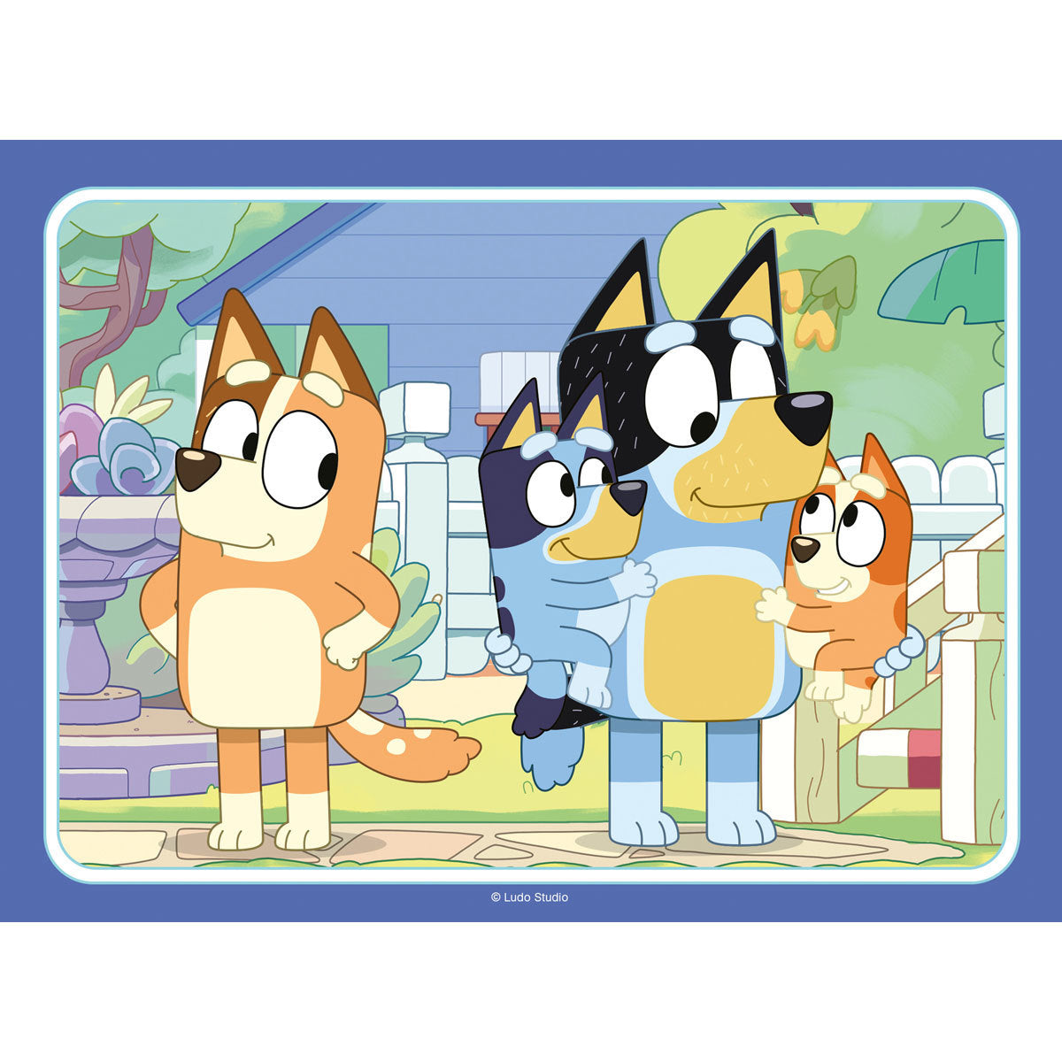 Ravensburger 4 in A Box Puzzles - Bluey