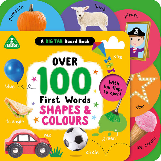 Early Learning Centre - 100 Words Shapes & Colours Board Book