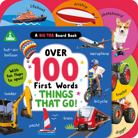 Early Learning Centre - 100 Words Things That Go Board Book