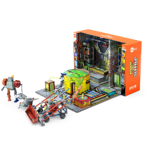 Hexbug Junkbots Small Factory Habitat - Sector 44 Research Lab Playset