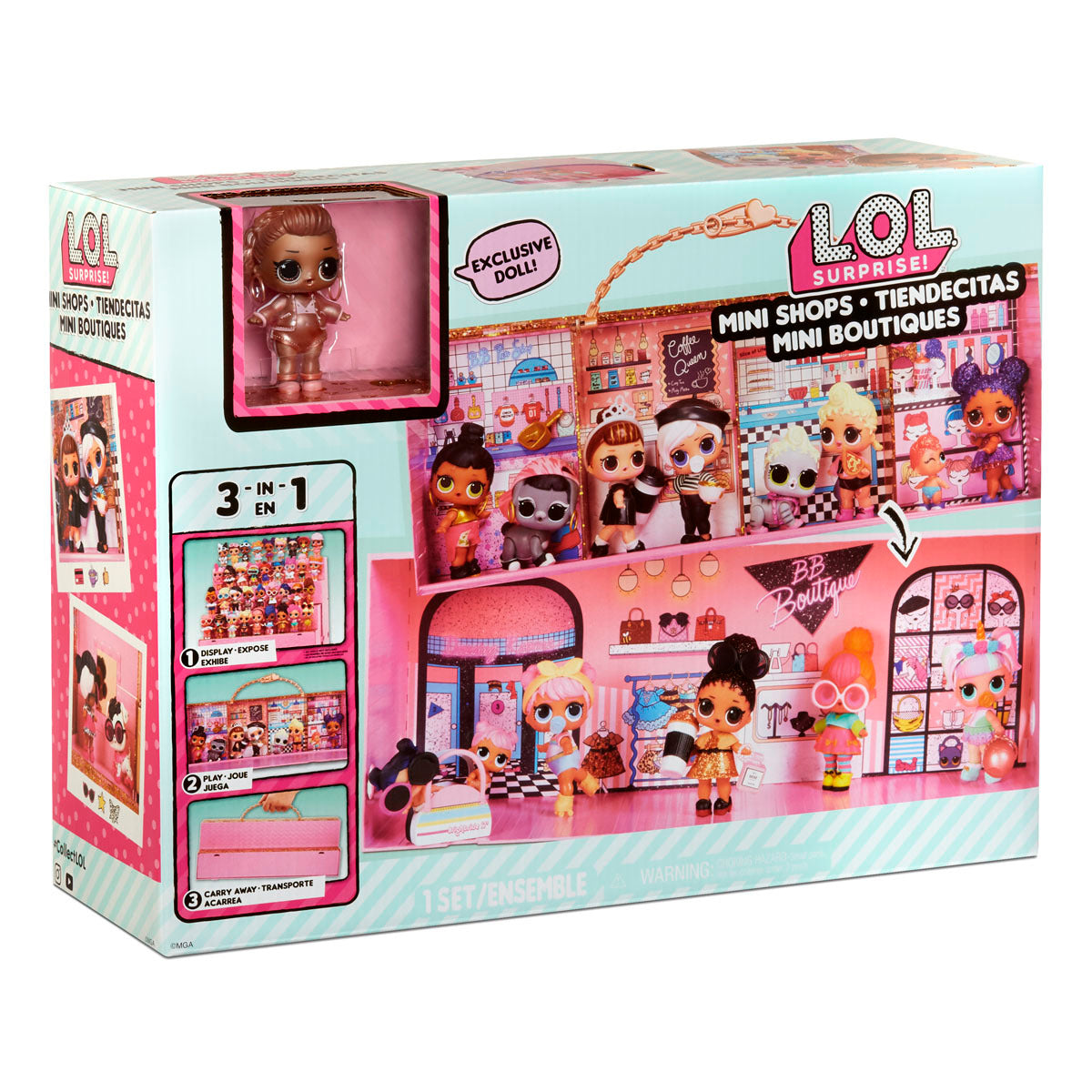 Surprise Pop Up Lol Toys Age Group LOL Surprise! Mini Shops 3-in-1