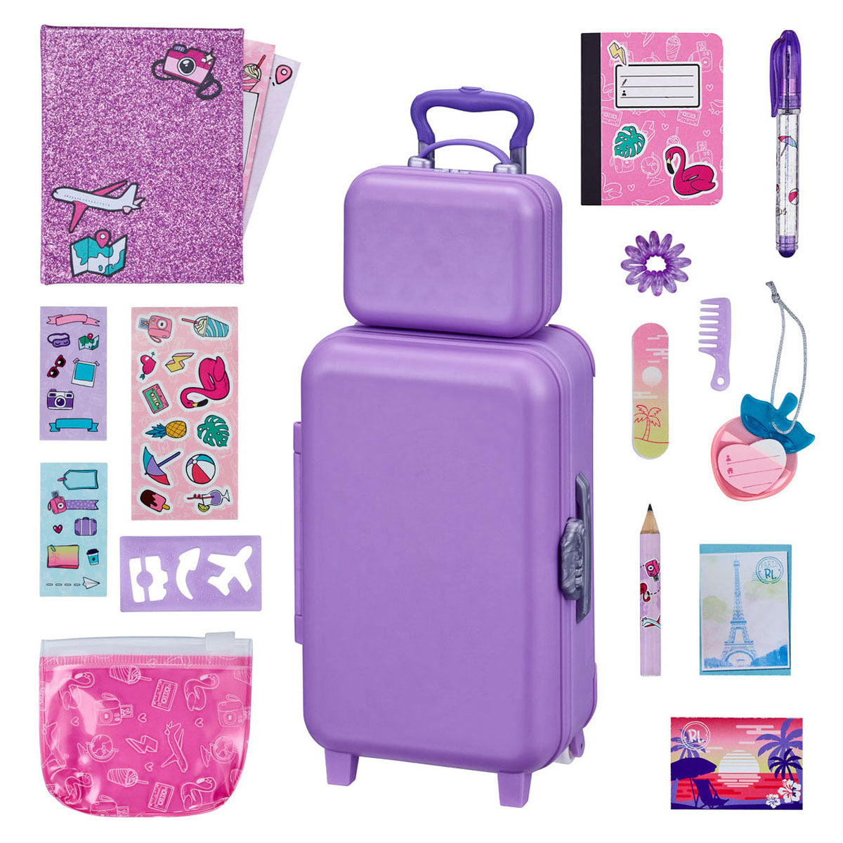 Real Littles Roller Case and Journal Pack