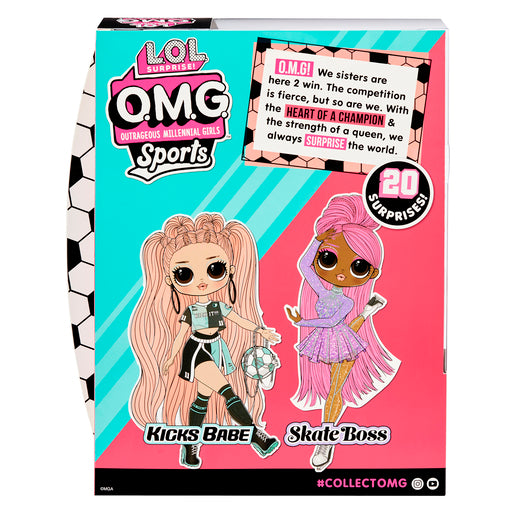 LOL Surprise! Outrageous Millennial Girls Sports - Kicks Babe Doll