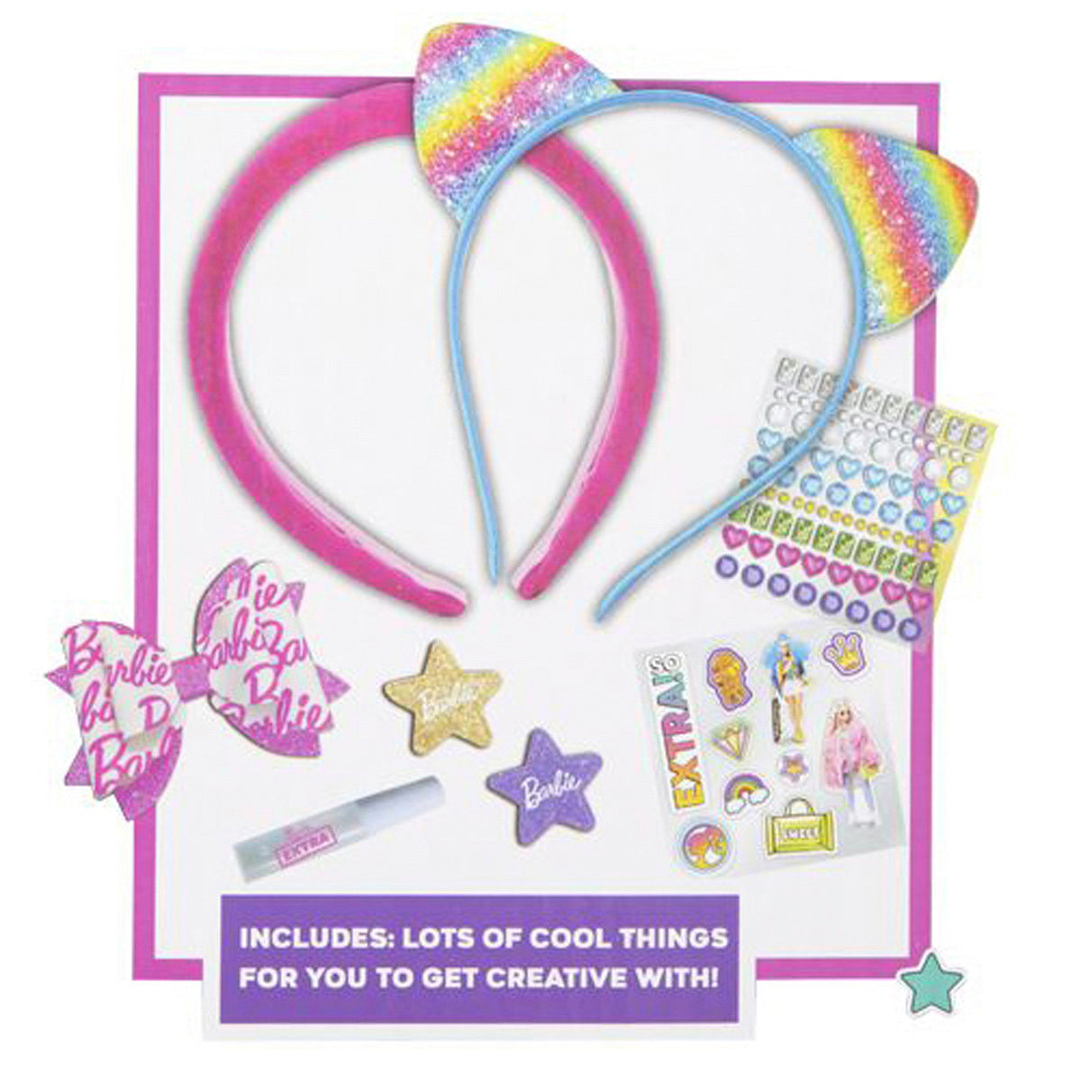 Barbie Extra Design Your Own Hairband Craft Kit