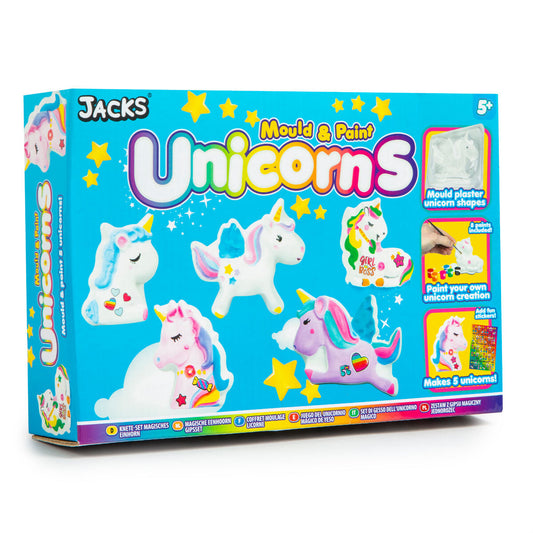 Jacks Mould & Paint Unicorns Set