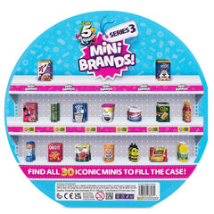 5 Surprise Mini Brands Series 3 Collector's Case by ZURU