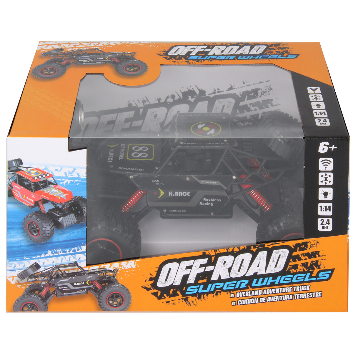 Pakistan Rouaf R C RC 1:14 Off-Road Super Wheels Truck (Styles Vary) β The Entertainer ...