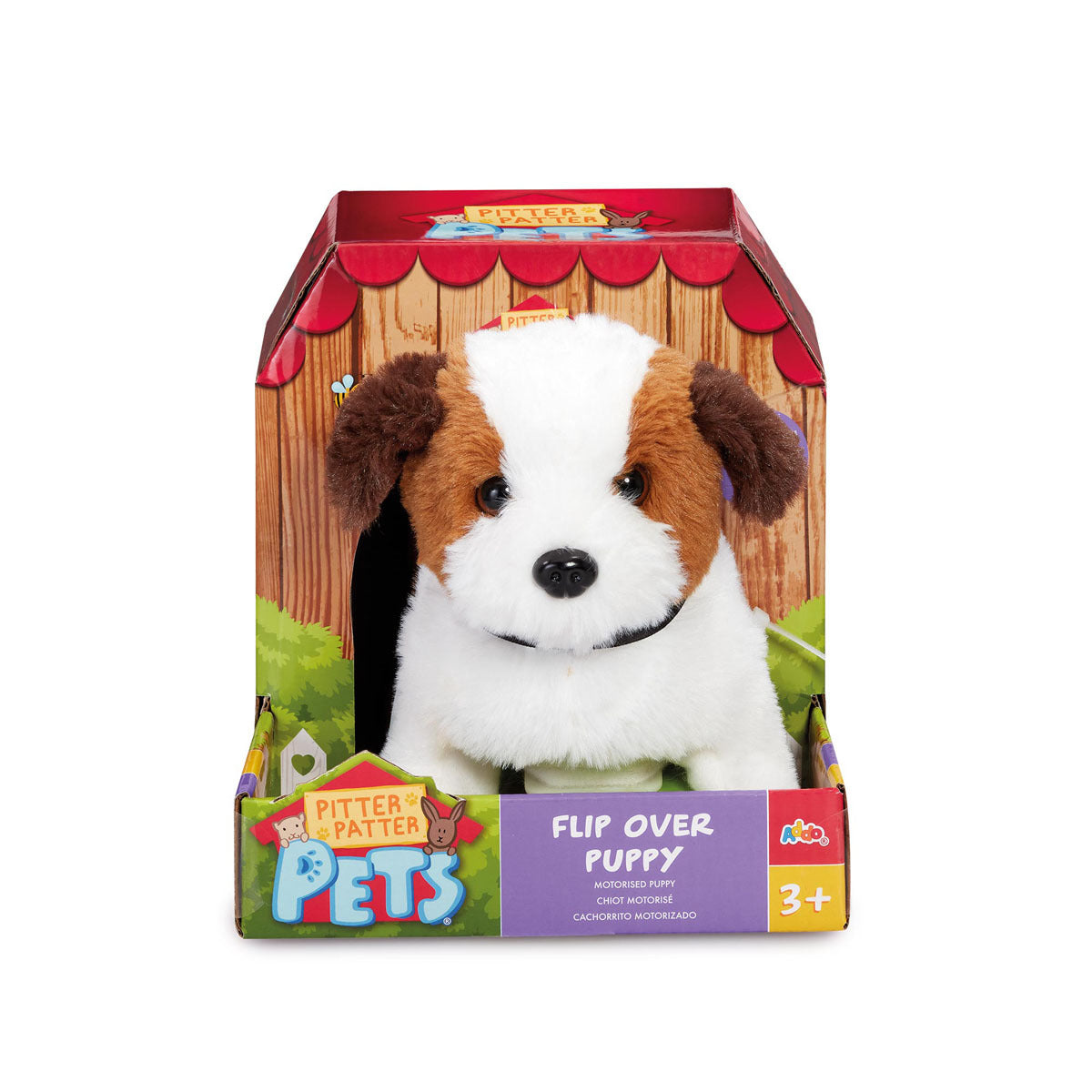 Pitter Patter Pets Flip Over Puppy Electronic Pet