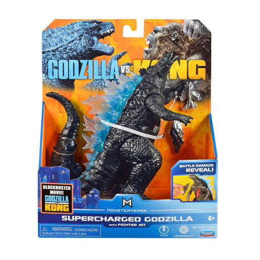 Monsterverse Godzilla vs Kong 15cm Supercharged Godzilla Figure