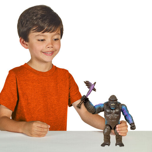 Monsterverse Godzilla vs Kong 15cm Kong Figure with Axe