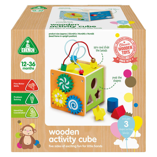 Early Learning Centre Wooden Activity Cube