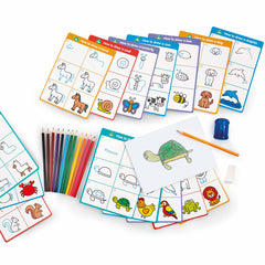 Early Learning Centre Learn To Draw Animals Set