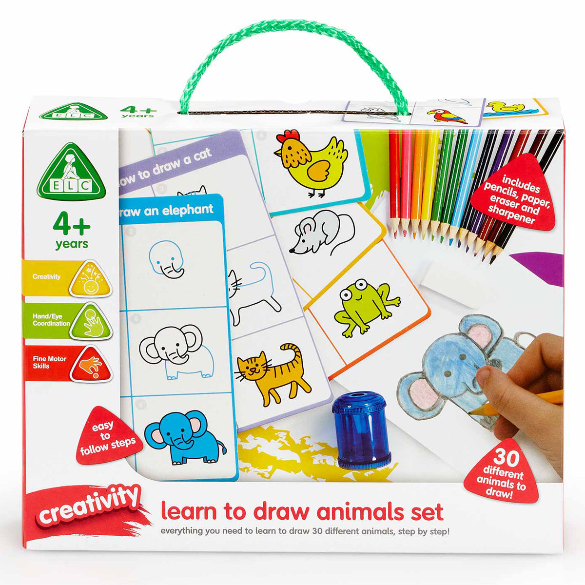 Keep Learning Draw Early Learning Centre Learn To Draw Animals Set – The Entertainer Pakistan