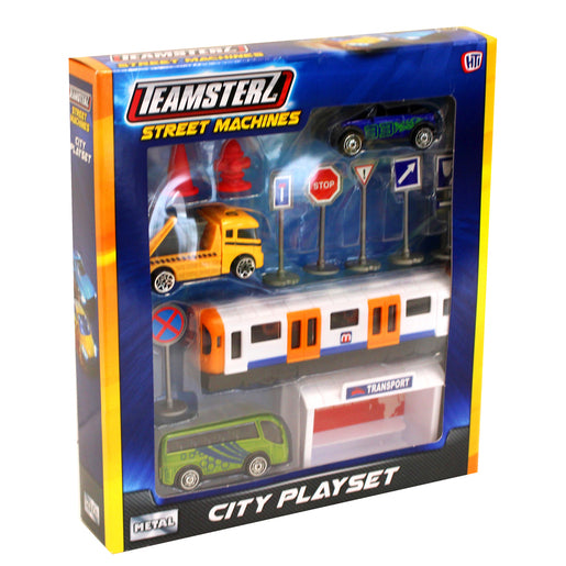 Teamsterz Street Machines City Transport Vehicle Playset
