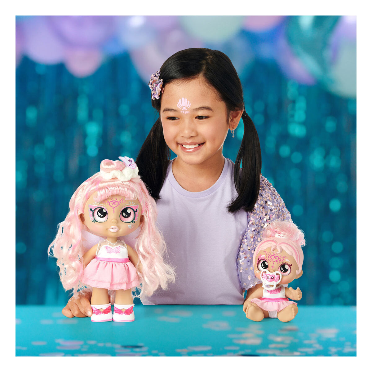 Kindi Kids Dress Up Magic Angelina Wings Angel Toddler Doll
