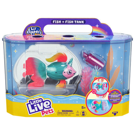 Little Live Pets Lil' Dippers Fish and Tank - Fantasea