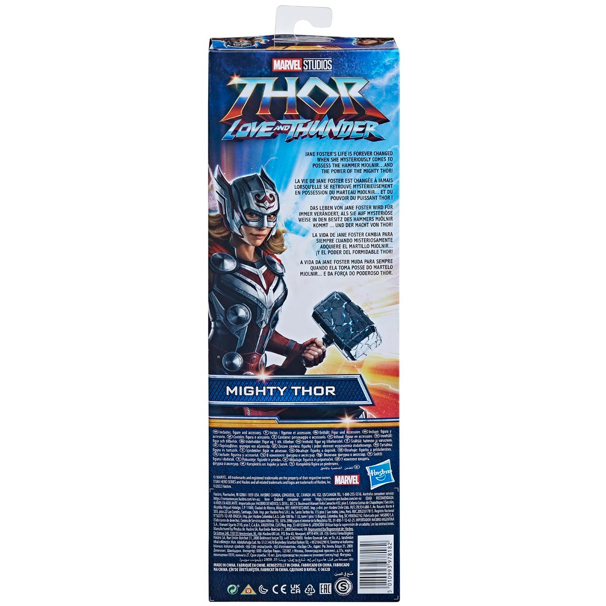 Marvel Titan Hero Series Thor: Love and Thunder - Mighty Thor 30cm Action Figure