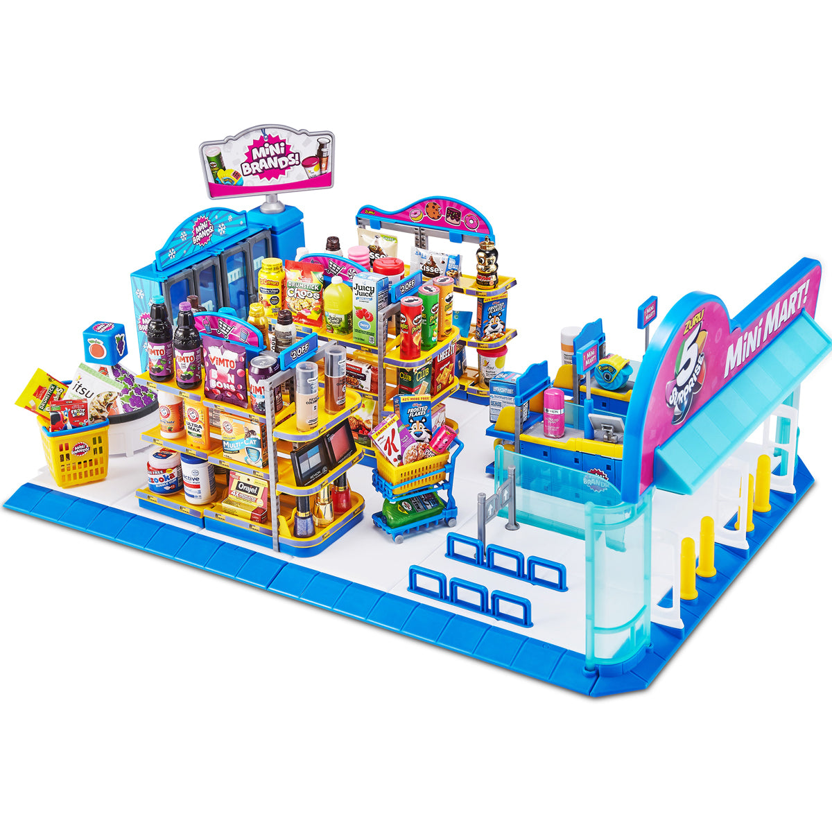 5 Surprise Mini Brands Series 3 Mini Mart with 5 Exclusive Minis by ZU ...