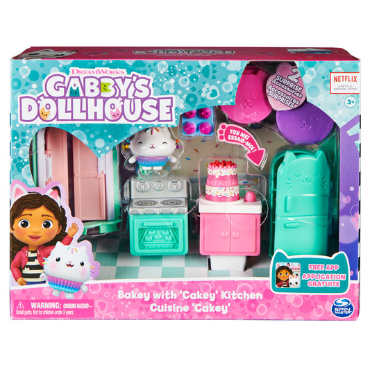 Gabby's Dollhouse - Bakey with Cakey Kitchen Set