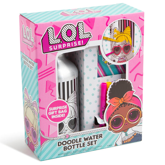 L.O.L Surprise! Doodle Water Bottle Set