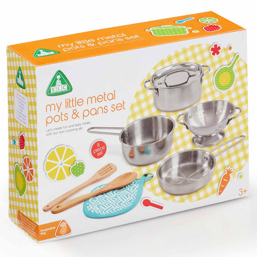 Early Learning Centre Metal Pots And Pans Set