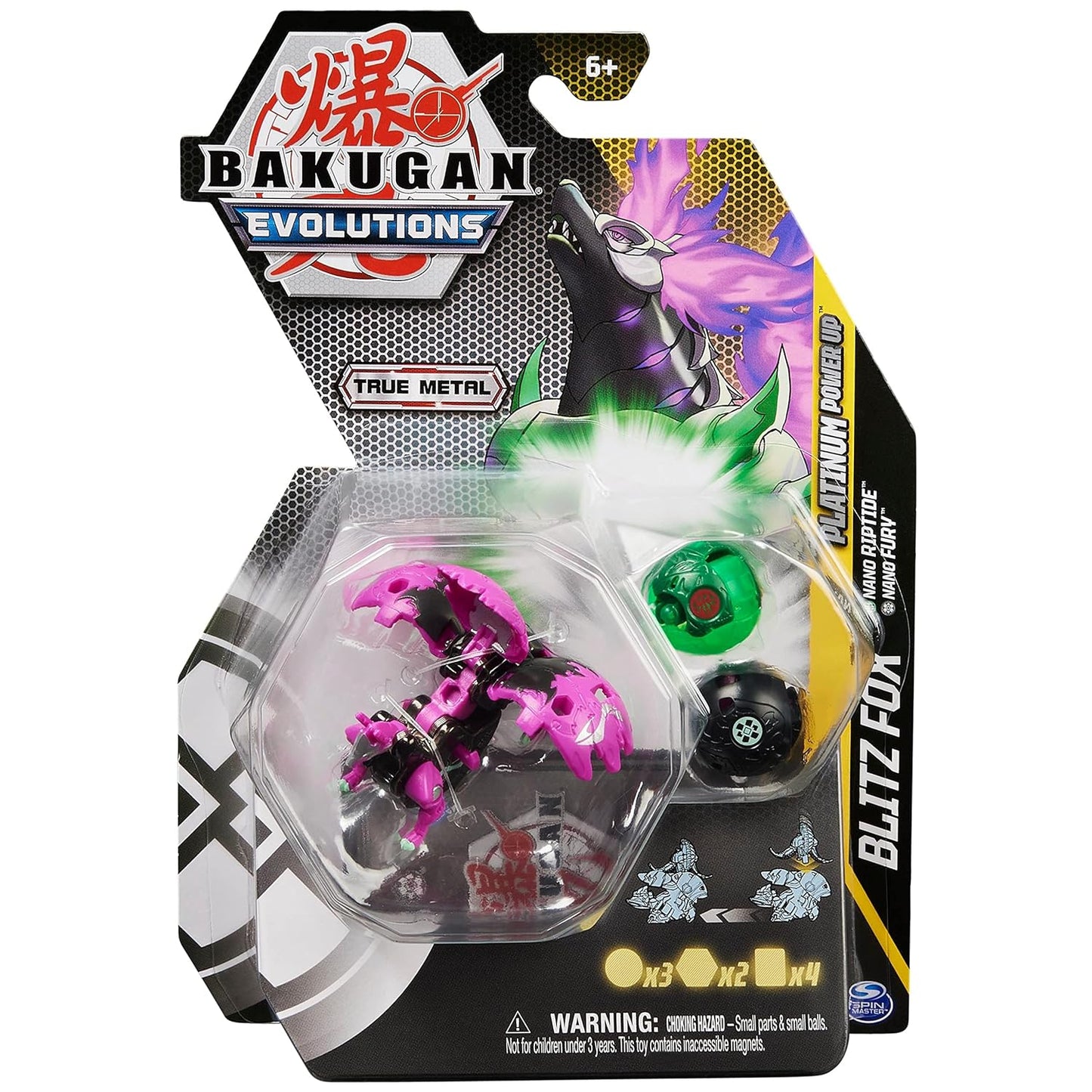 Bakugan Platinum Power Up Season 4 (Styles Vary - One Supplied)
