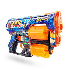 X-Shot Skins: Sonic the Hedgehog Blaster with 12 Darts by ZURU