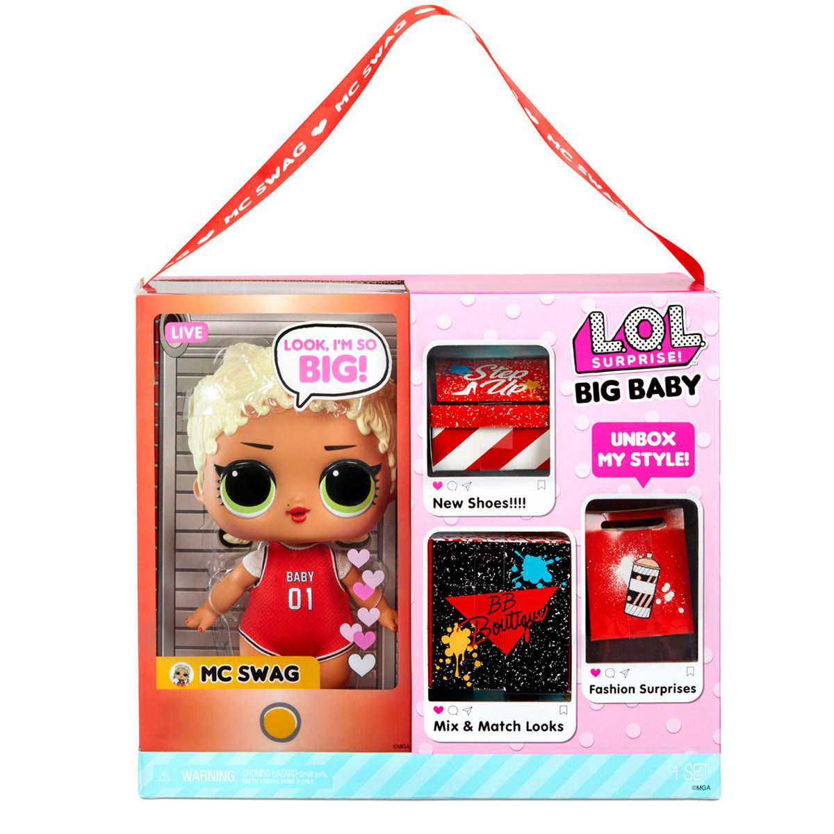 L.O.L. Surprise! Big BB MC Swag 28cm Big Baby Doll & Accessories