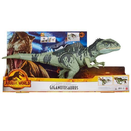 Jurassic World Strike N Roar Gigantosaurus Dinosaur Figure