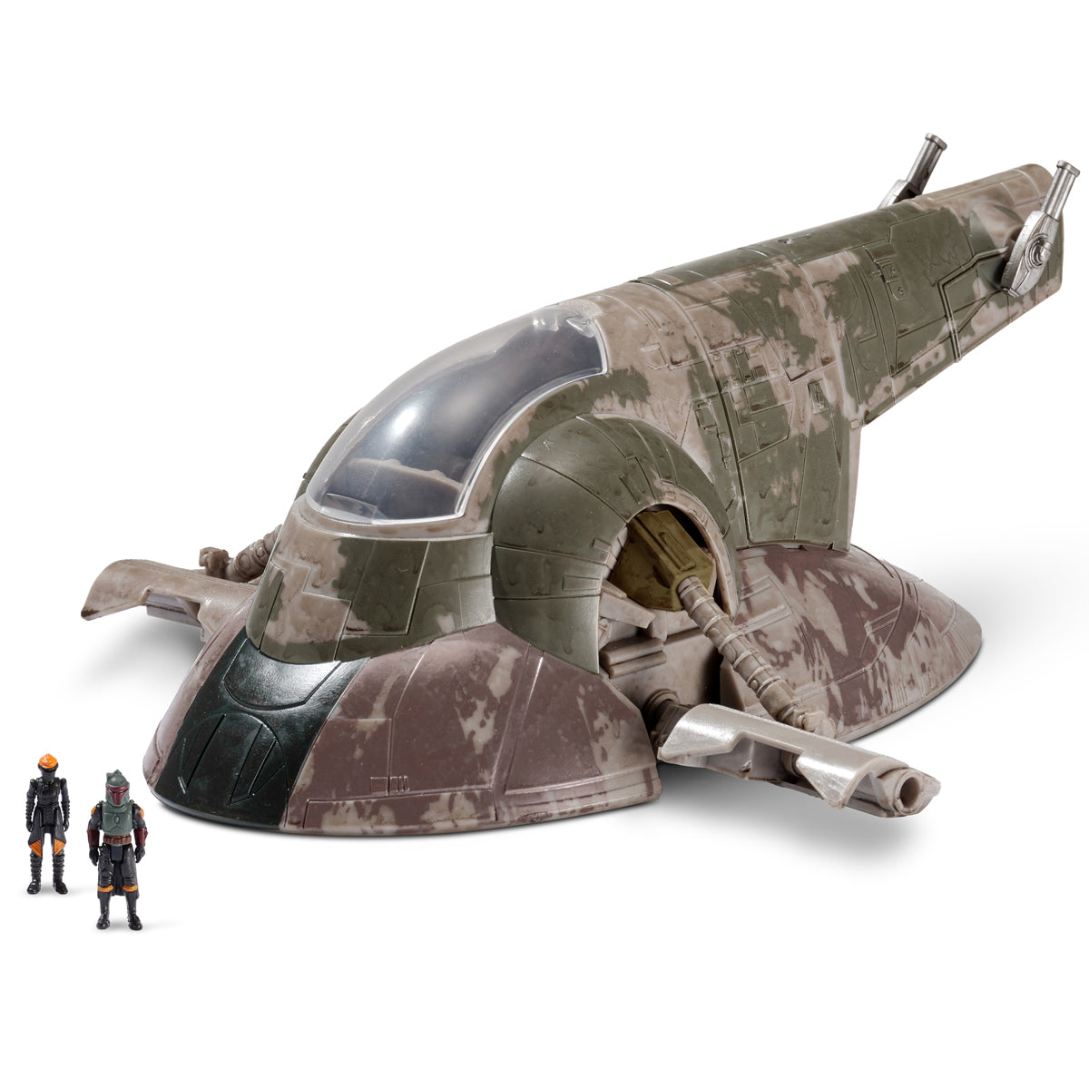 Star Wars 7 Micro Galaxy Squadron - Boba Fett??tarship Vehicle and Figures