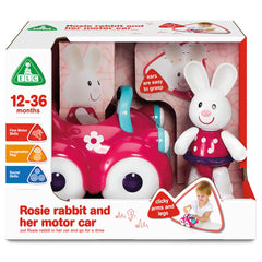 Early Learning Centre Rosie Rabbit And Her Motor Car