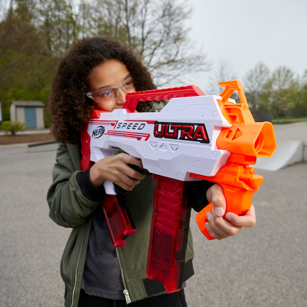 Nerf Ultra Speed Fully Motorized Blaster with 24 Nerf AccuStrike Ultra –  The Entertainer Pakistan