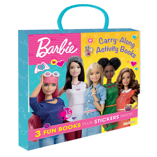 Barbie Carry-Along Activity Book Case