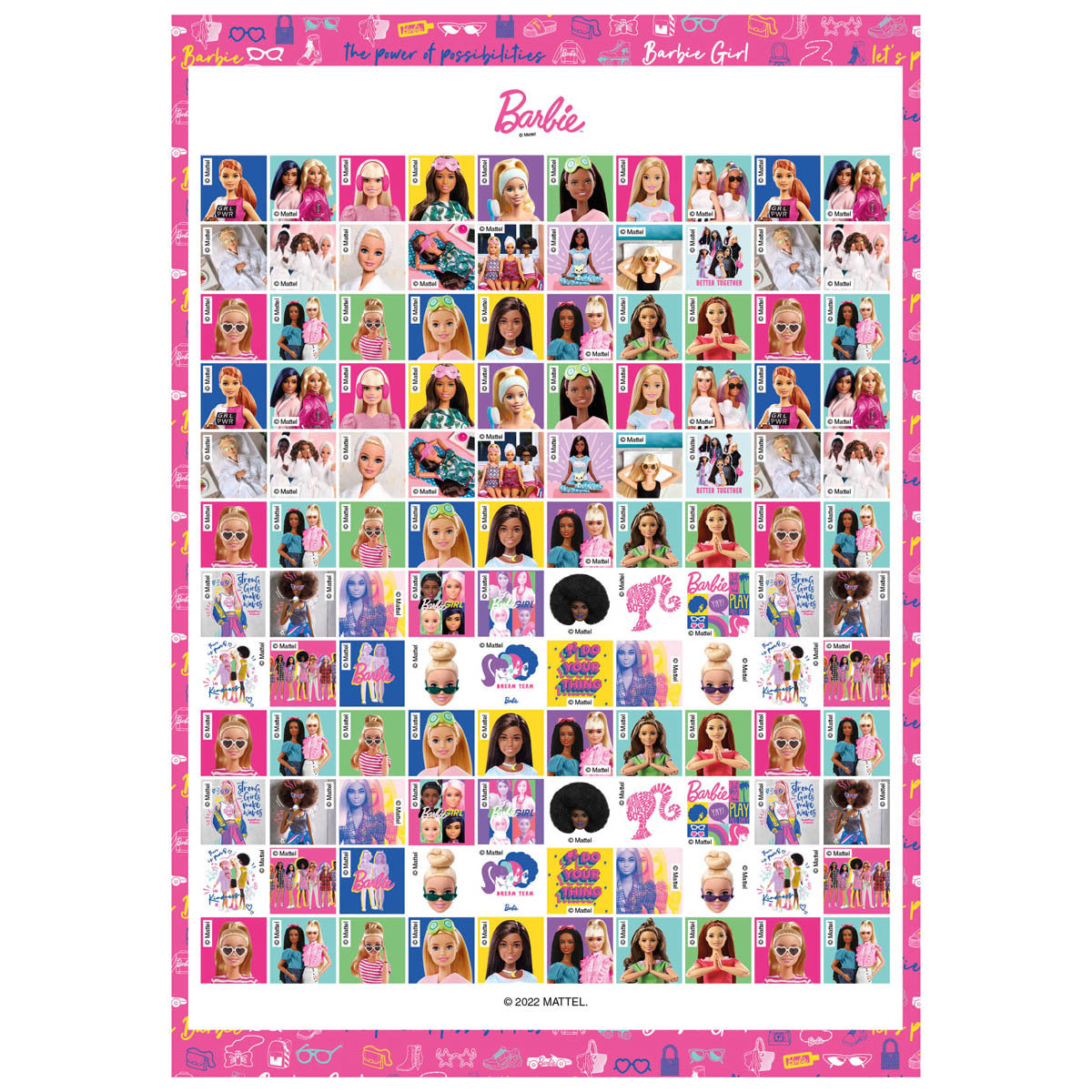 Barbie Carry-Along Activity Book Case