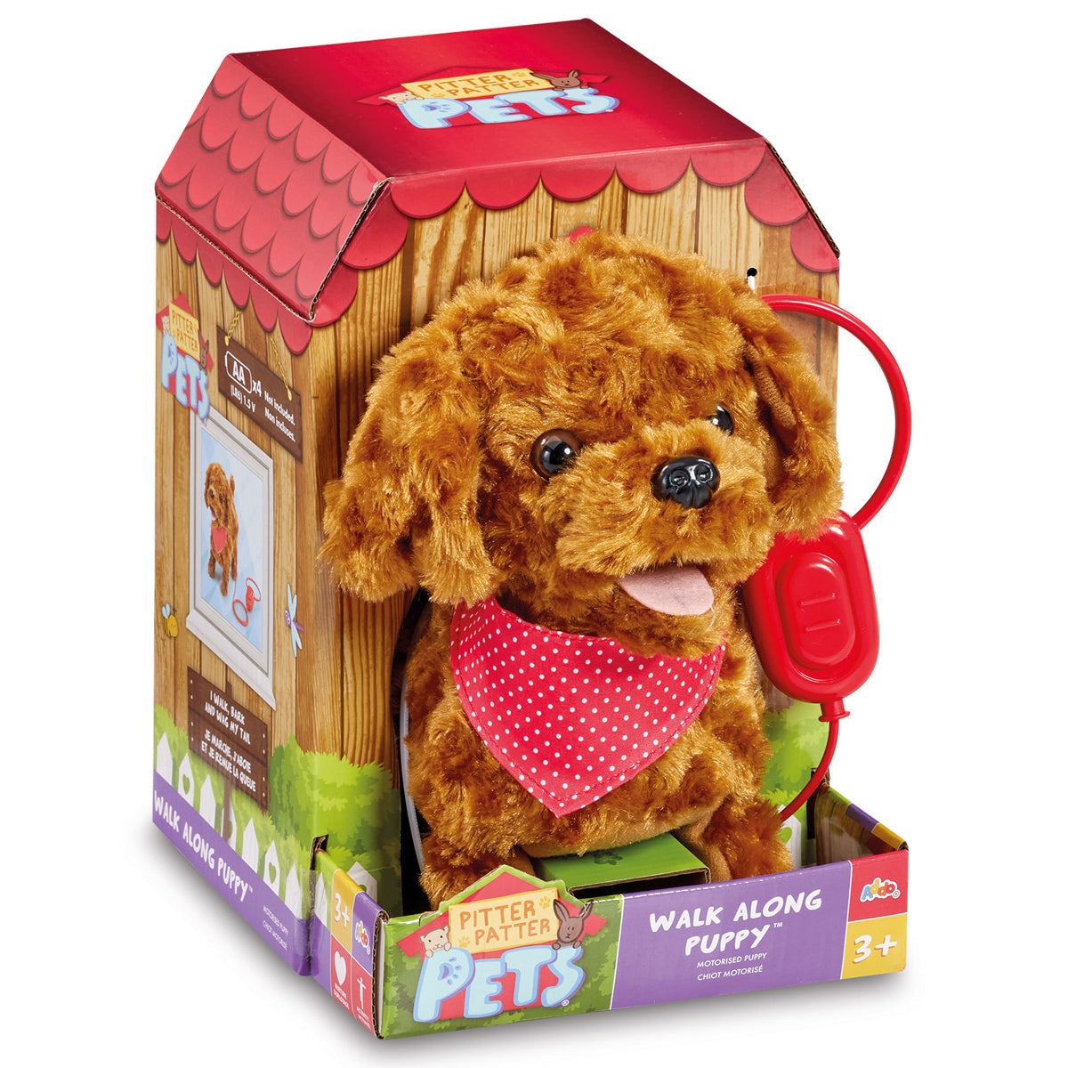 Pull Along Cockapoo Pitter Patter Pets Walk Along Puppy - Cockapoo Electronic Pet – The ...