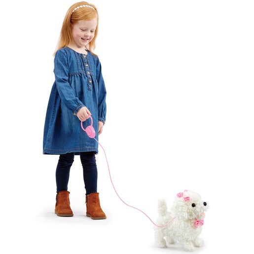 Pitter Patter Pets Walk Along Puppy - Poodle Electronic Pet
